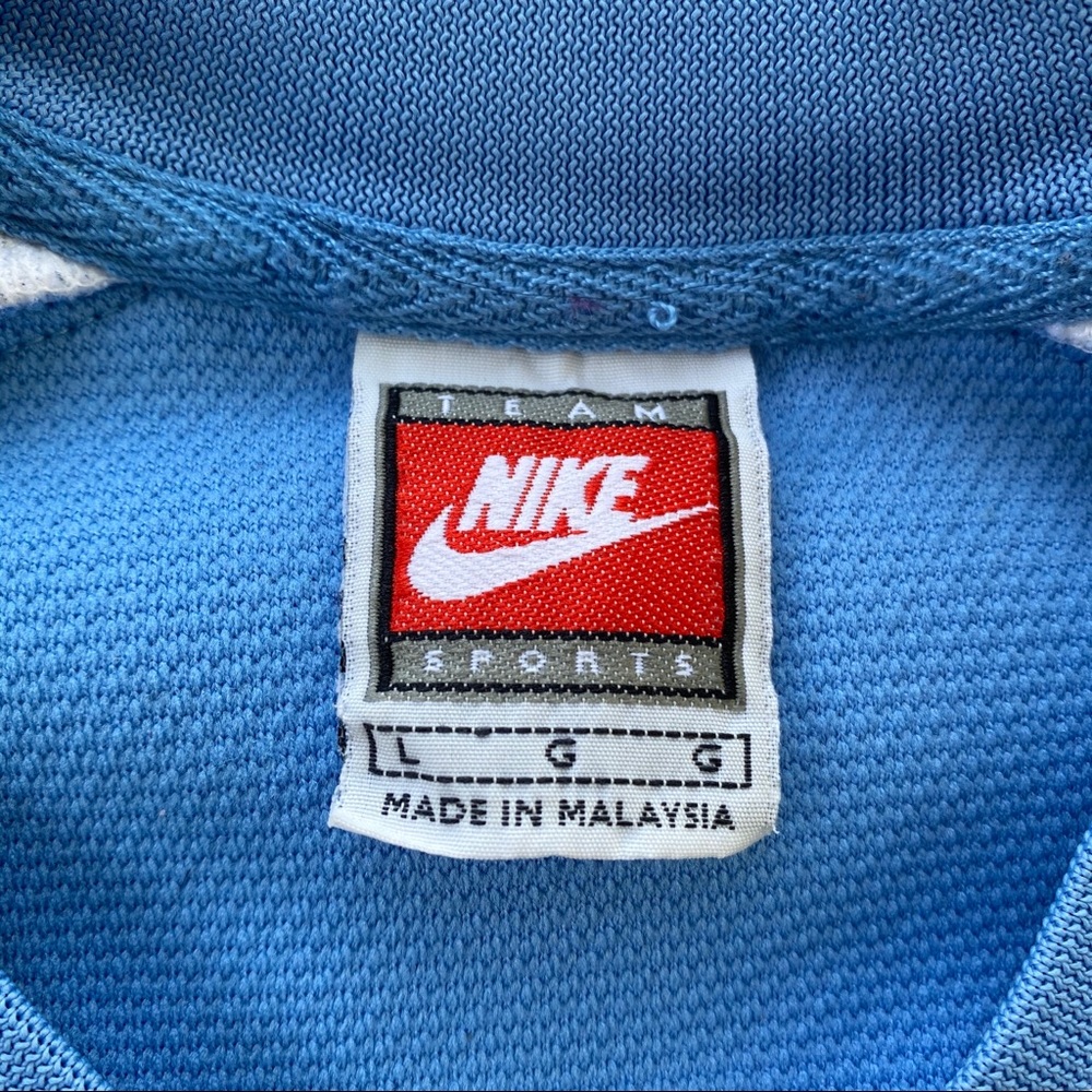 🔥Vintage 90s Nike North Carolina Warm-Up Jersey L - Picture 6 of 6